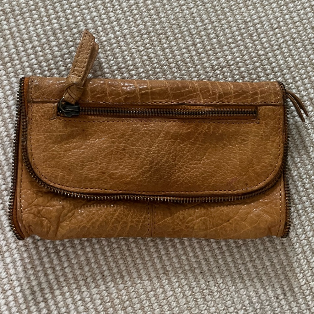Topshop Tan Leather Wallet